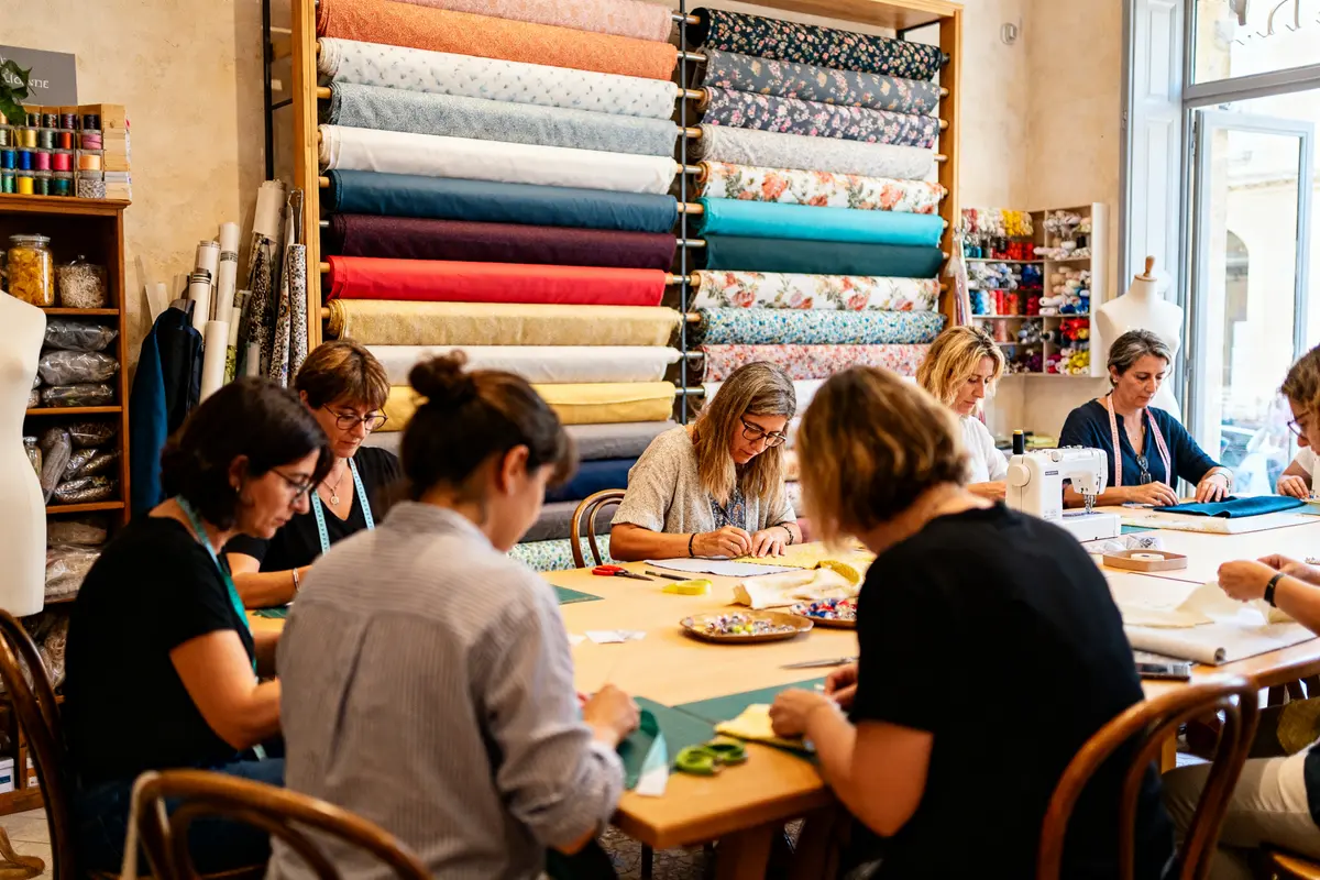 Calissone mercerie en ligne : tissus, patrons couture à Aix