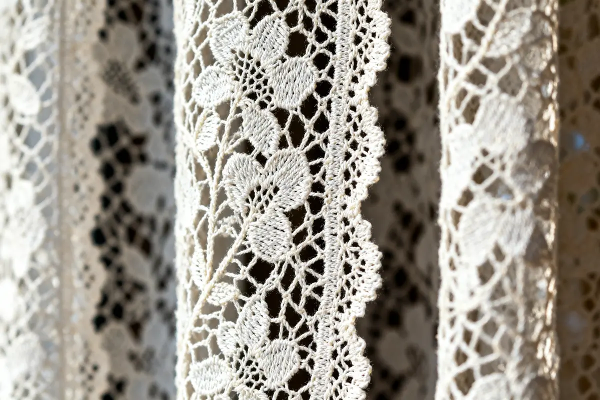 Dentelle anglaise et broderie : différences, styles et usage
