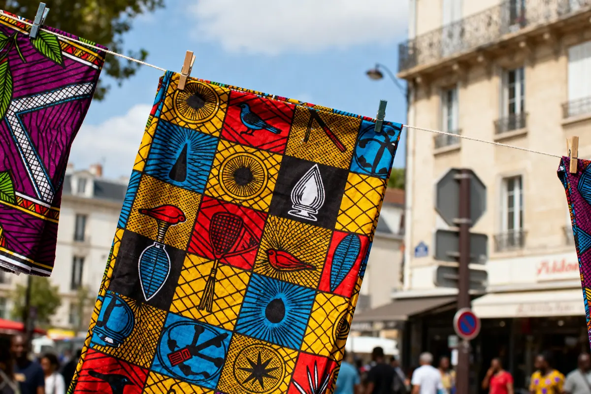 Hollandais Wax Vlisco : tissu authentique et design unique