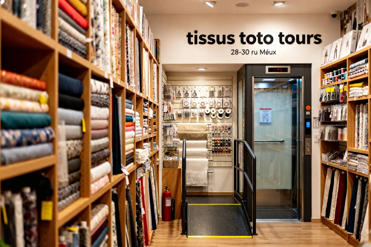 Tissus Toto Tours : adresse, horaires et avis du magasin