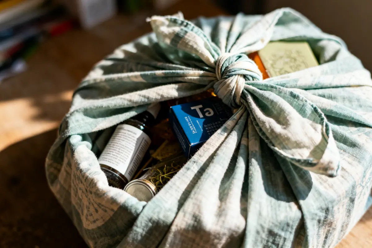 Furoshiki tissu : guide pratique pour un emballage cadeau zéro déchet