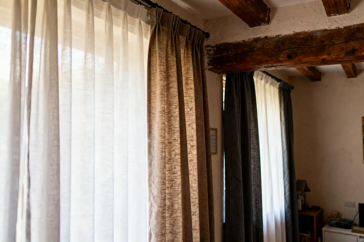 Rideaux en tissu : choisir le meilleur tissu au mètre facilement