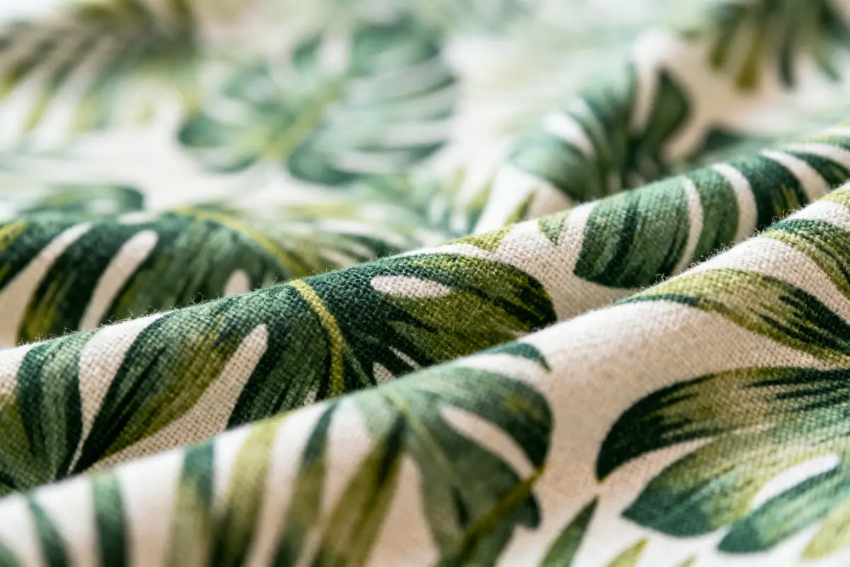 Tissu jungle 100% coton : motifs tropicaux &amp; exotiques au mètre
